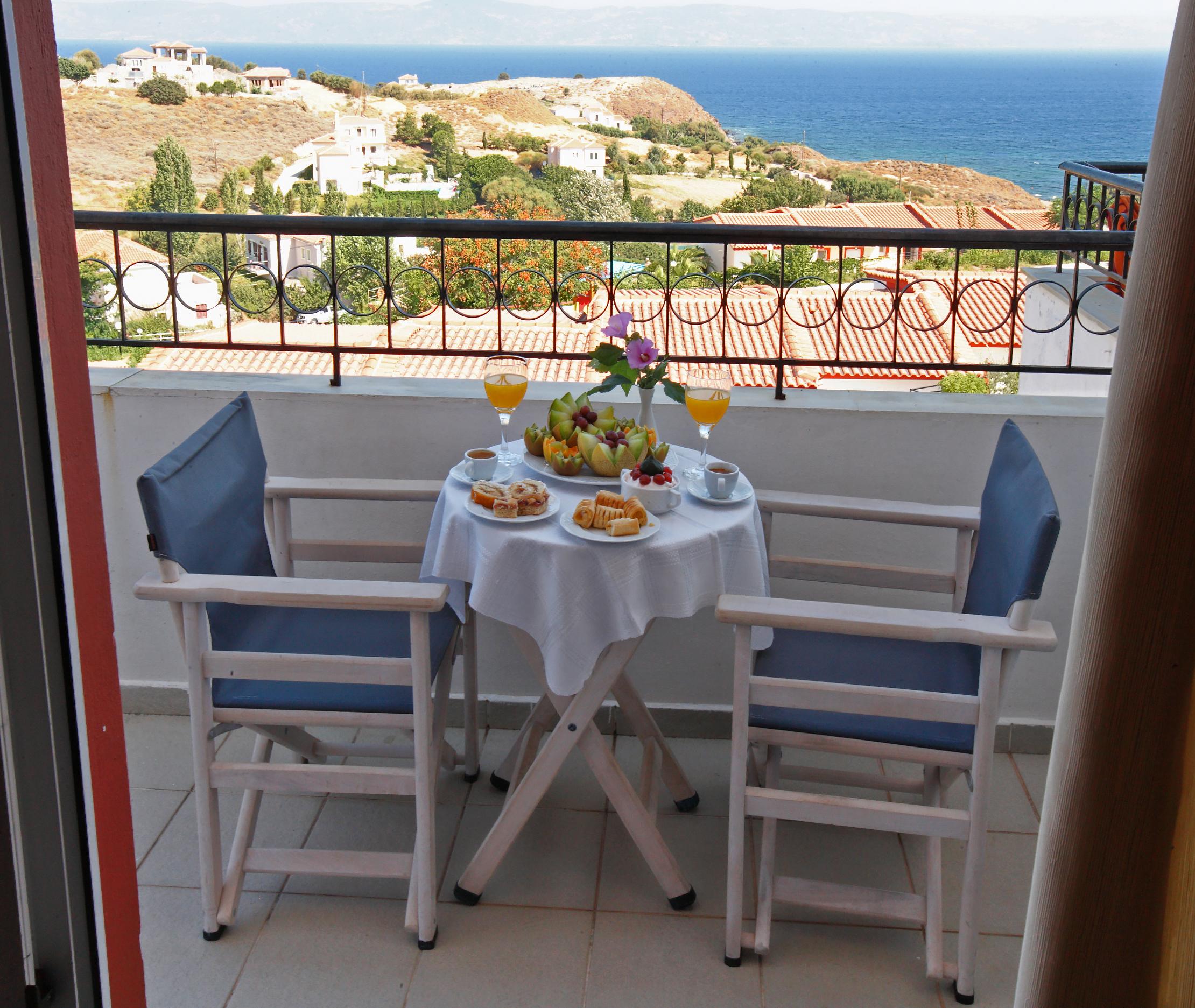 Belvedere Aeolis Hotel Mythimna Exterior foto