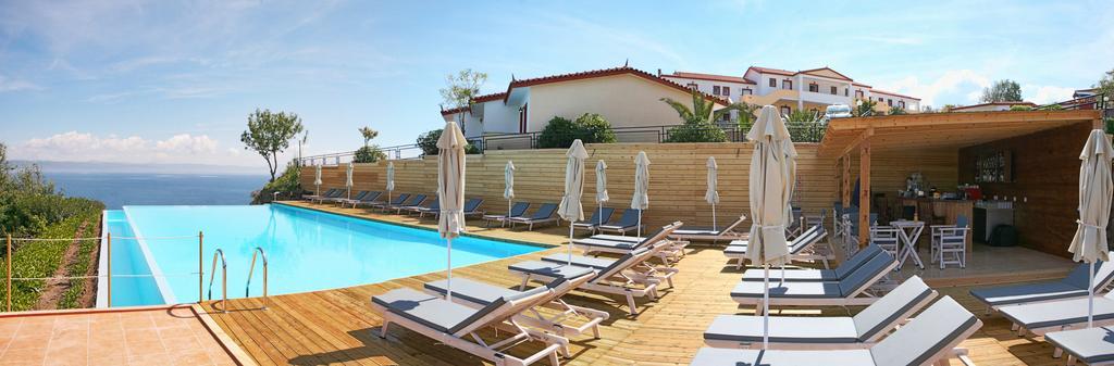 Belvedere Aeolis Hotel Mythimna Exterior foto